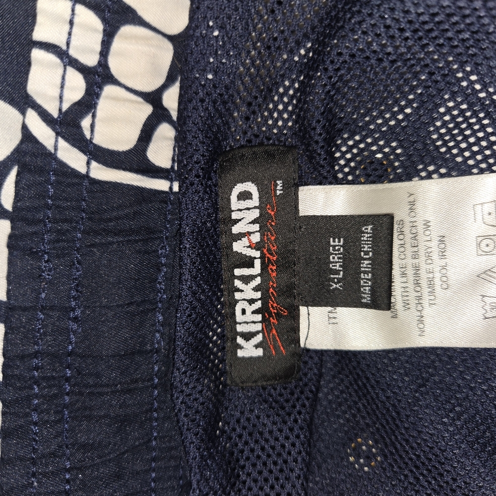 Kirkland Signature Blue and White Apparel